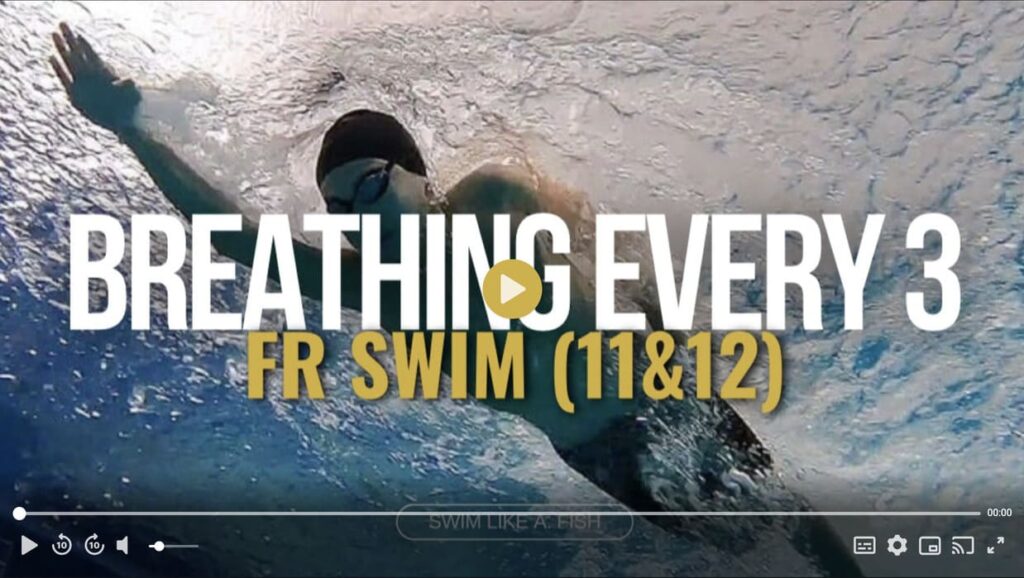 Bilateral Breathing Drill - Breathing Every 3 stroke