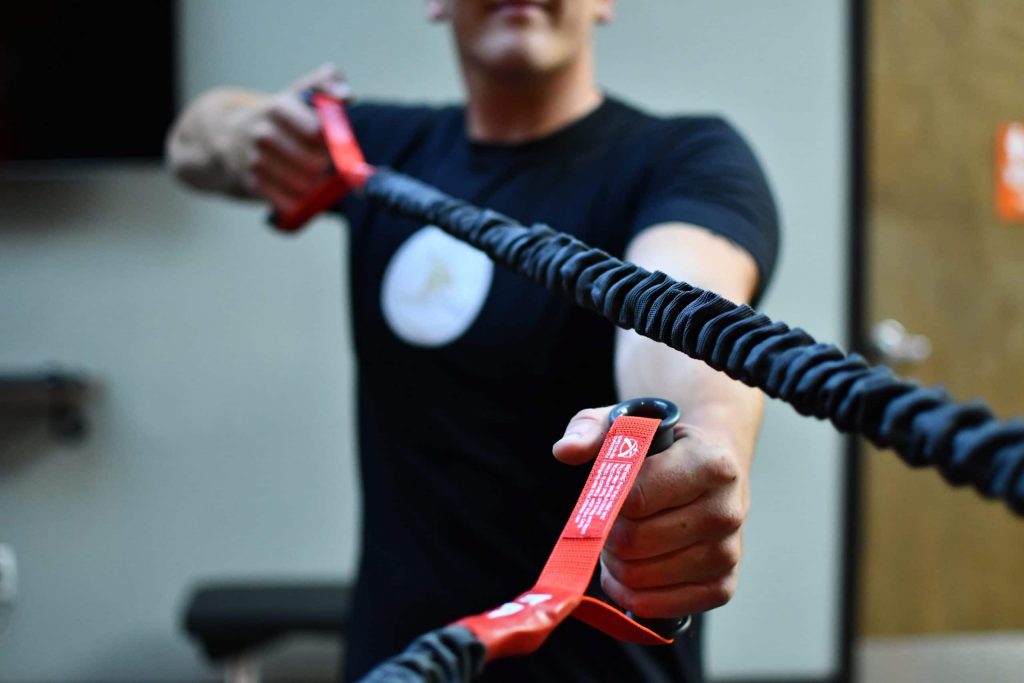 Custom strength and conditioning workouts for swimmers.