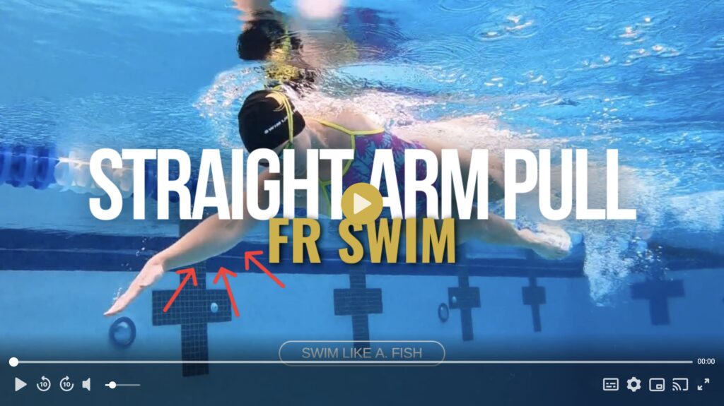 video library: FR straight arm pull