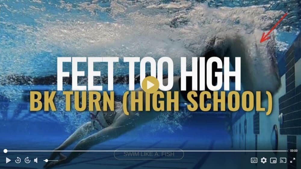 BK Turn: Feet Too High (High School)