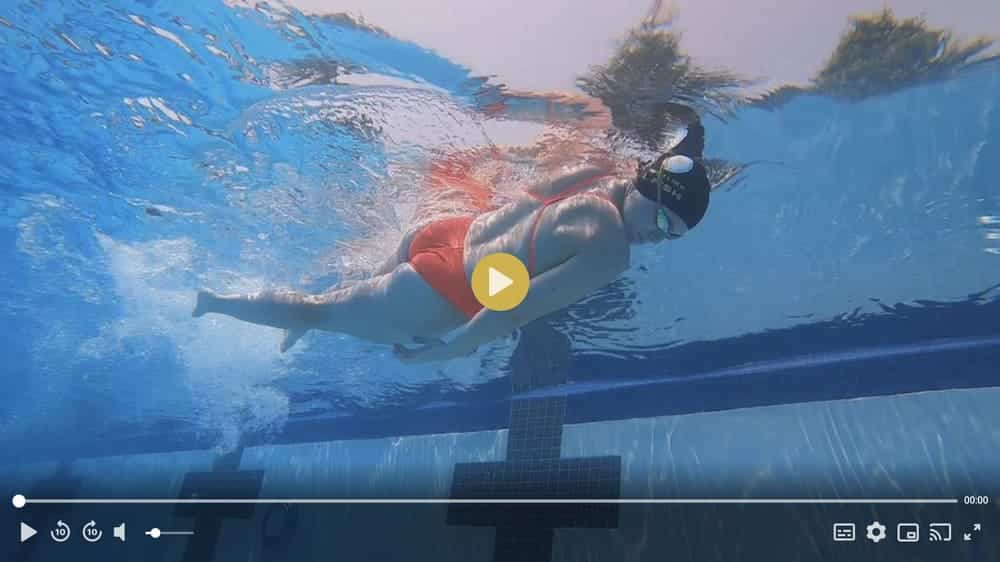 Freestyle Kick: With Hands at Side & Rotation Swimming Drill