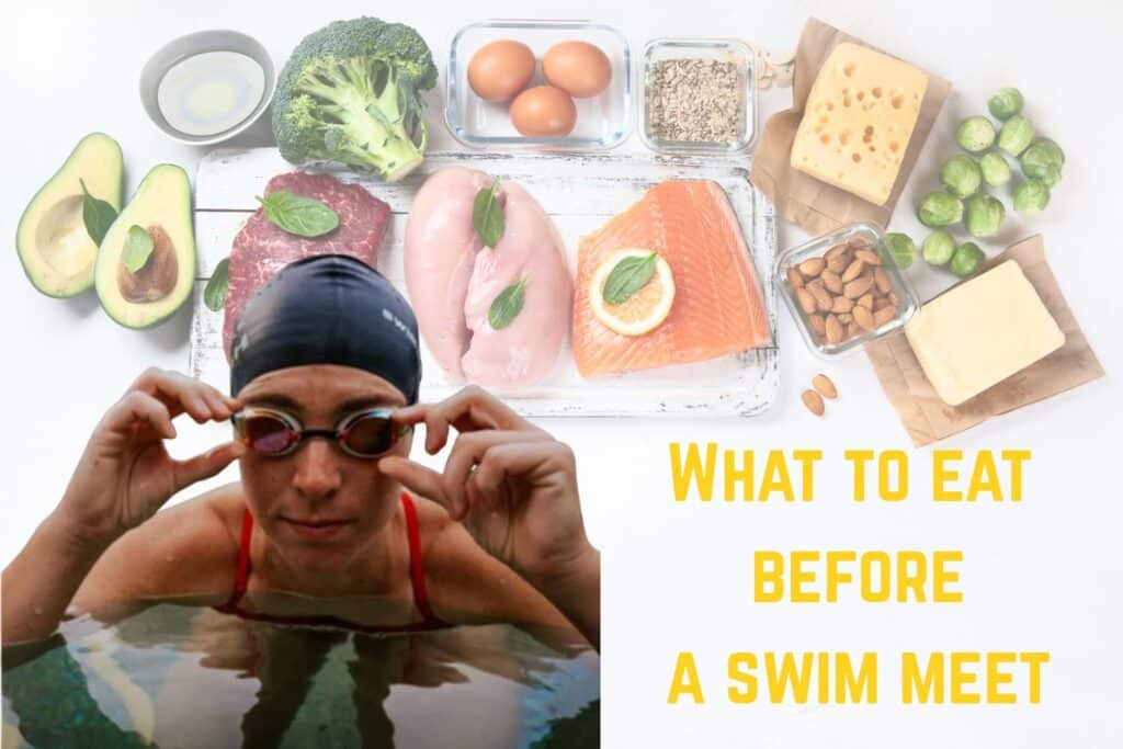 what to eat before swimming Abbie Fish explains