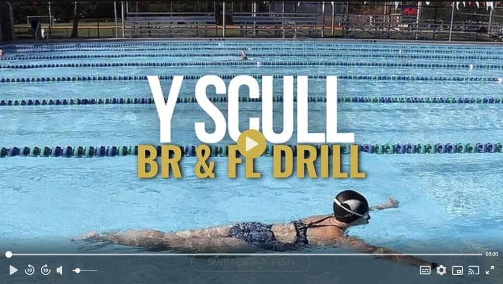breaststroke & Flutter Drill: Y Scull