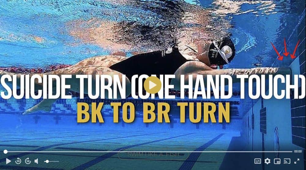 BK to BR Turn: Suicide Turn (One Hand Touch)