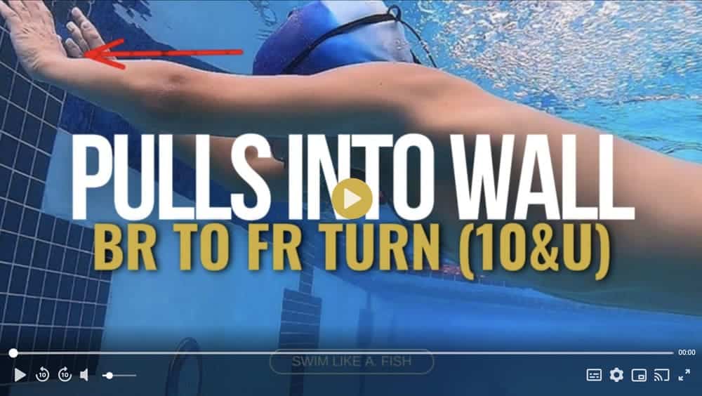 BR to FR Turn: Pulls Into Wall (10 & Under)