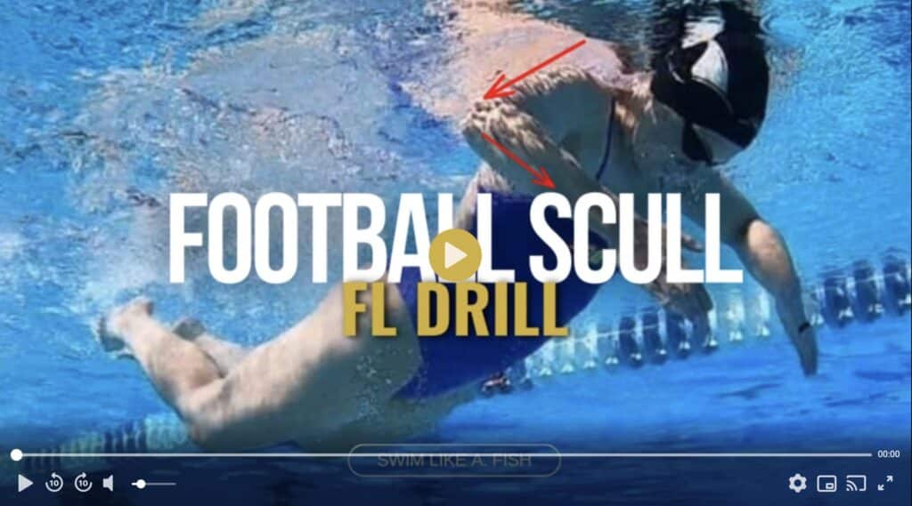 Football Scull Butterfly Drill