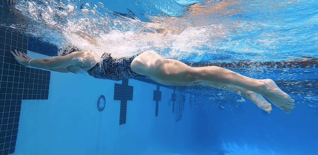 Swim Finish by Abbie Fish