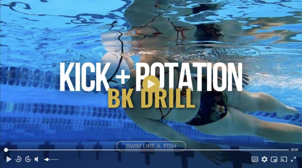 Drill: Kick + Rotation