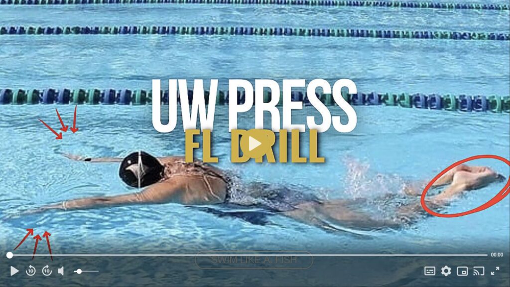 Underwater Press bodyline drill underwater video